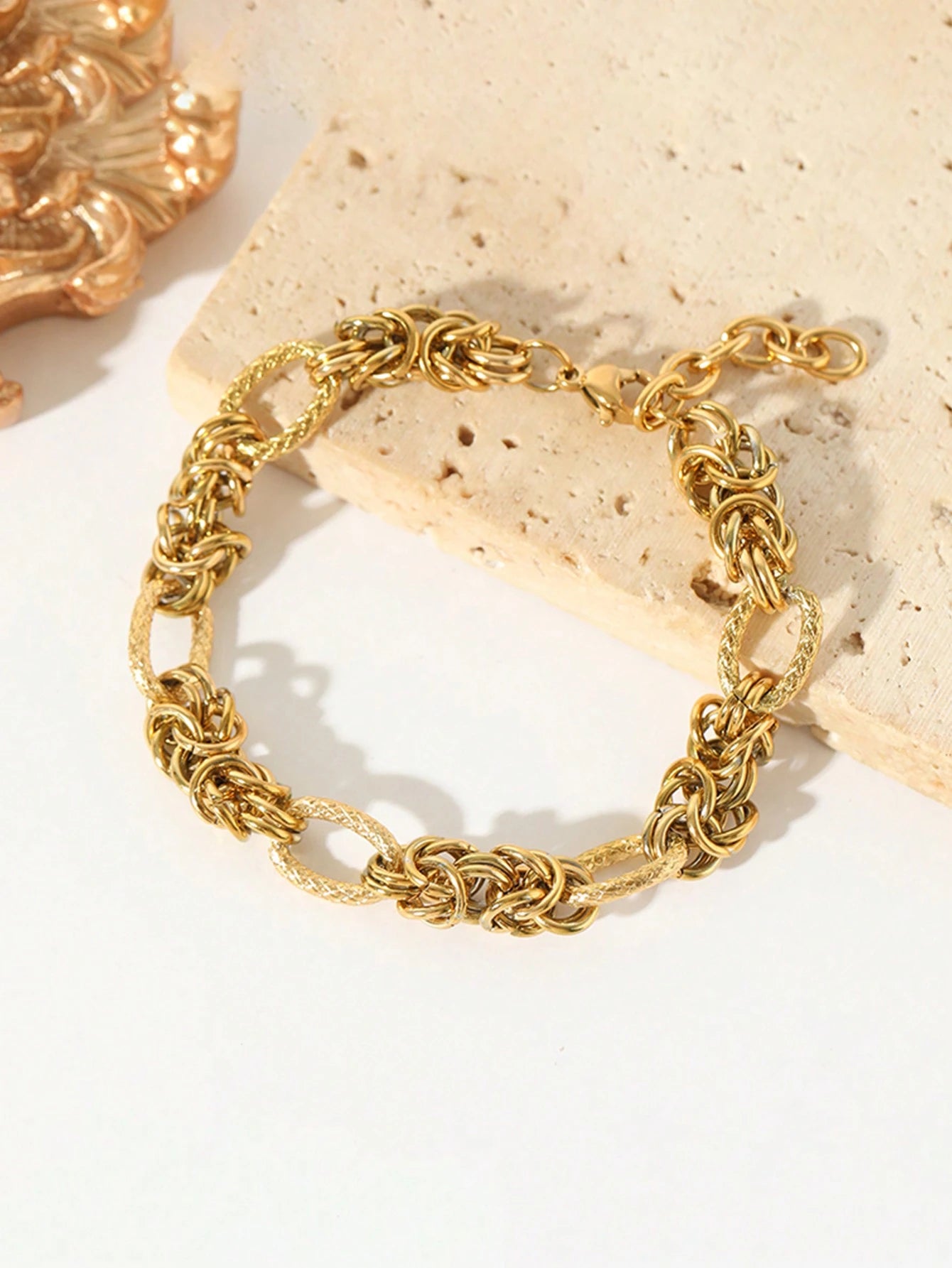 Golden Knot 18K Gold Plated Bracelet