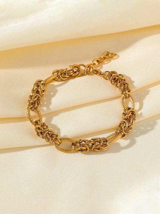 Golden Knot 18K Gold Plated Bracelet