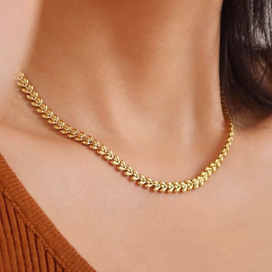 Celeste Vintage 18K Gold-Plated Choker – Moonlit Allure