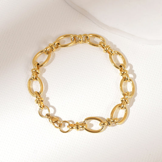 Elixir 18K Gold-Plated Bracelet – Liquid Radiance