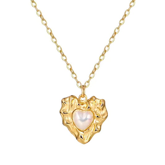 Celestial Whisper 18K Gold-Plated Necklace – Ethereal Charm