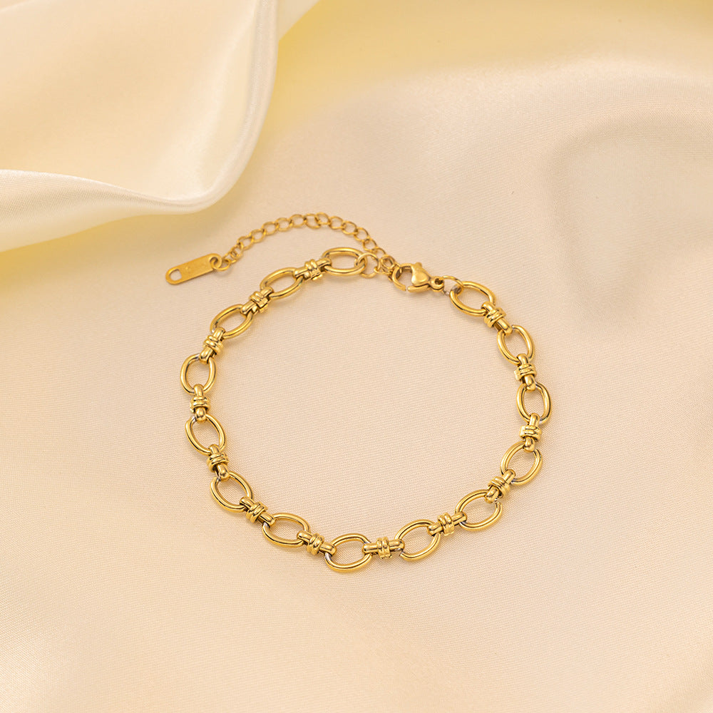 Elixir 18K Gold-Plated Bracelet – Liquid Radiance