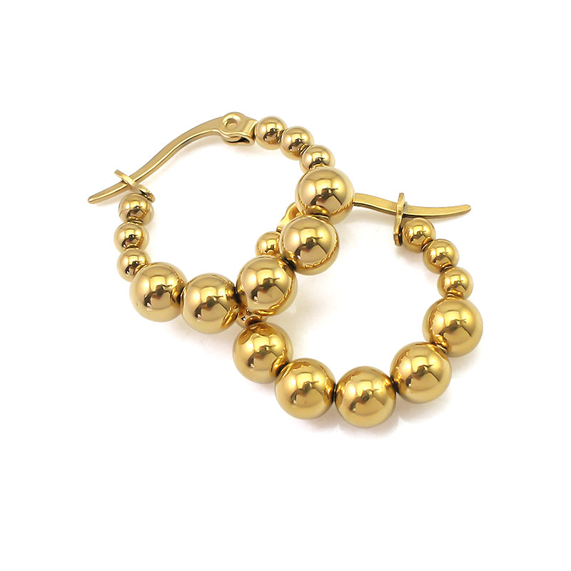 Orbit 18K Gold-Plated Hoop Earrings – Infinite Shine