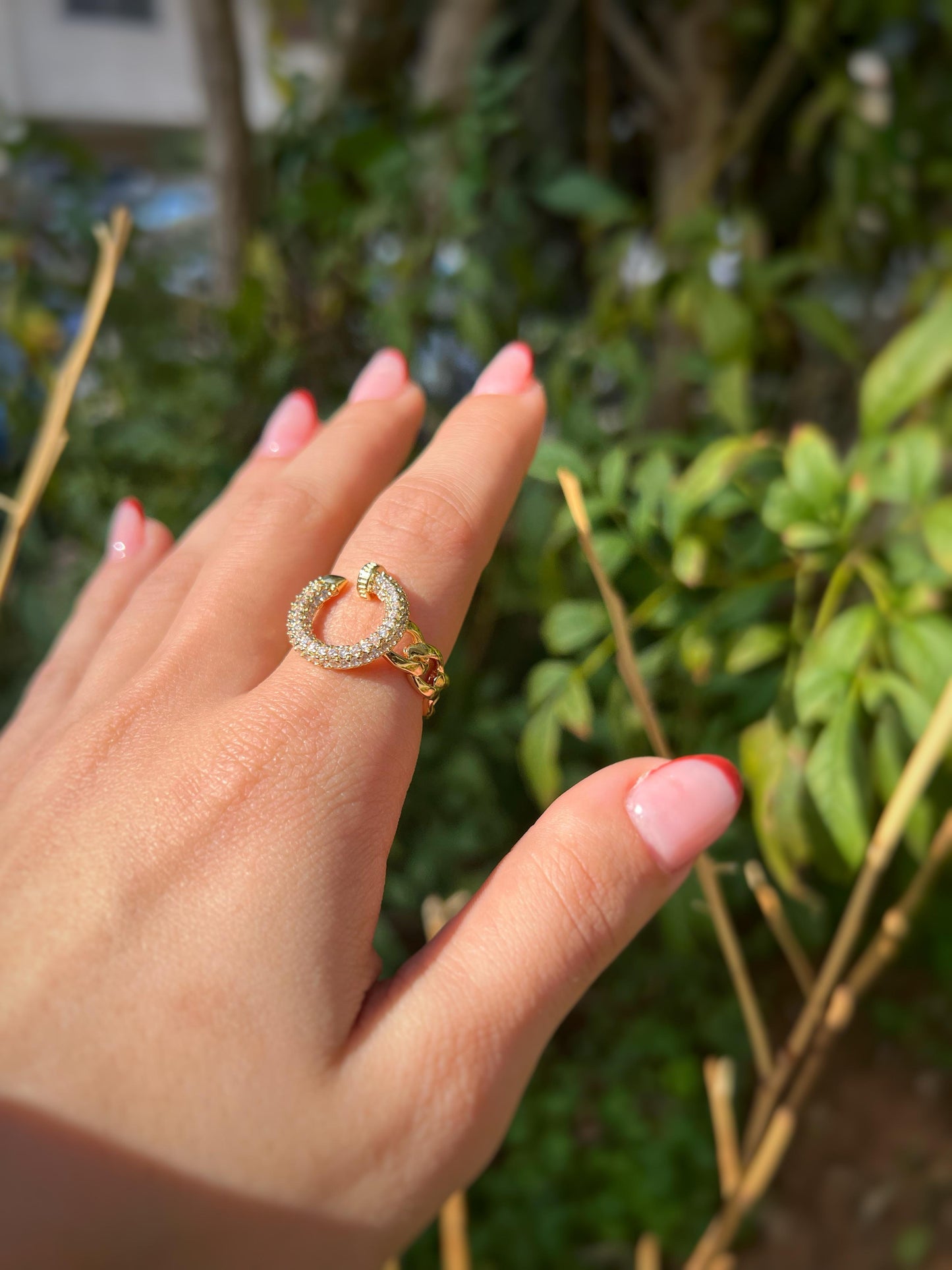 Crescent Charm 18K Gold-Plated Set – Lunar Elegance