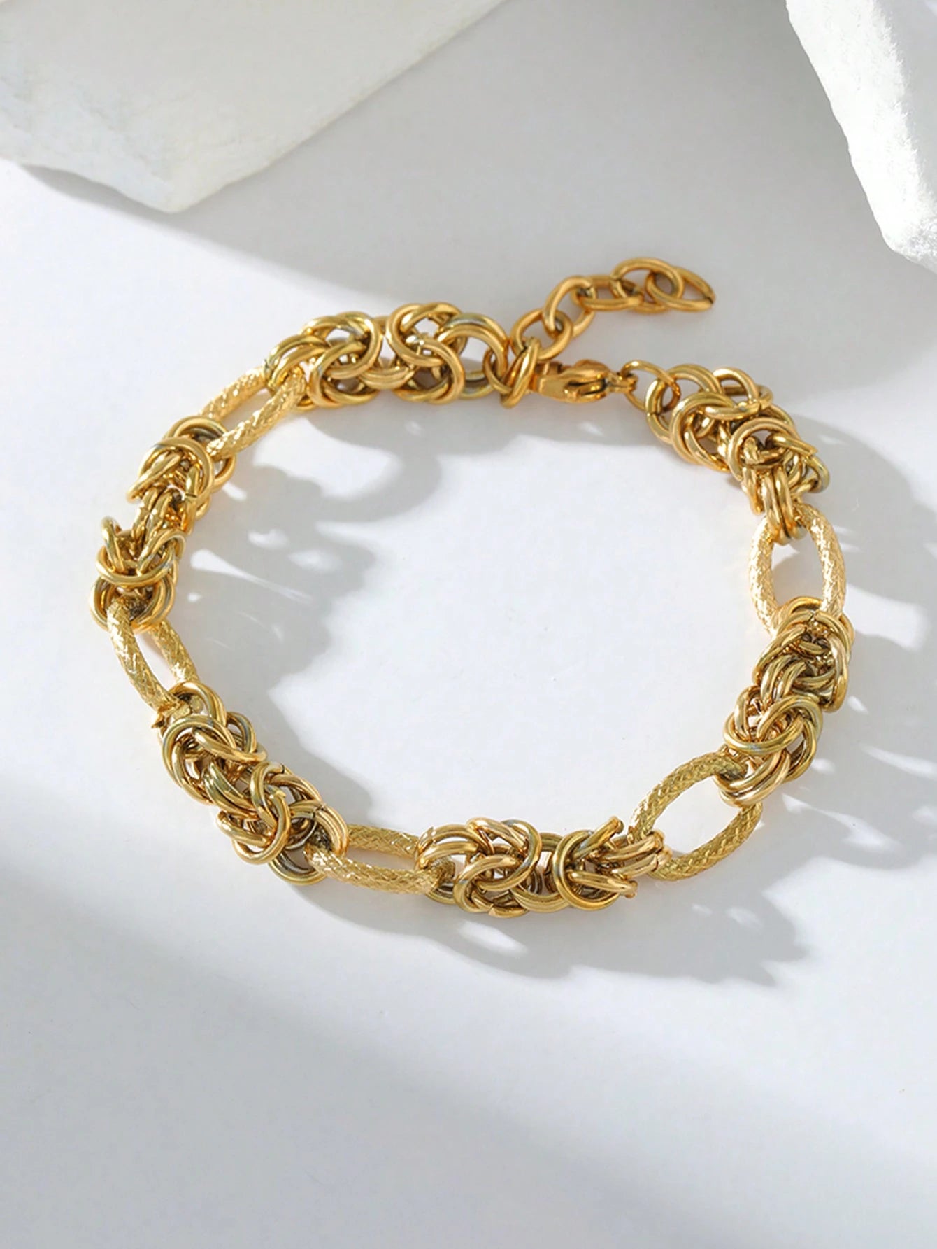 Golden Knot 18K Gold Plated Bracelet