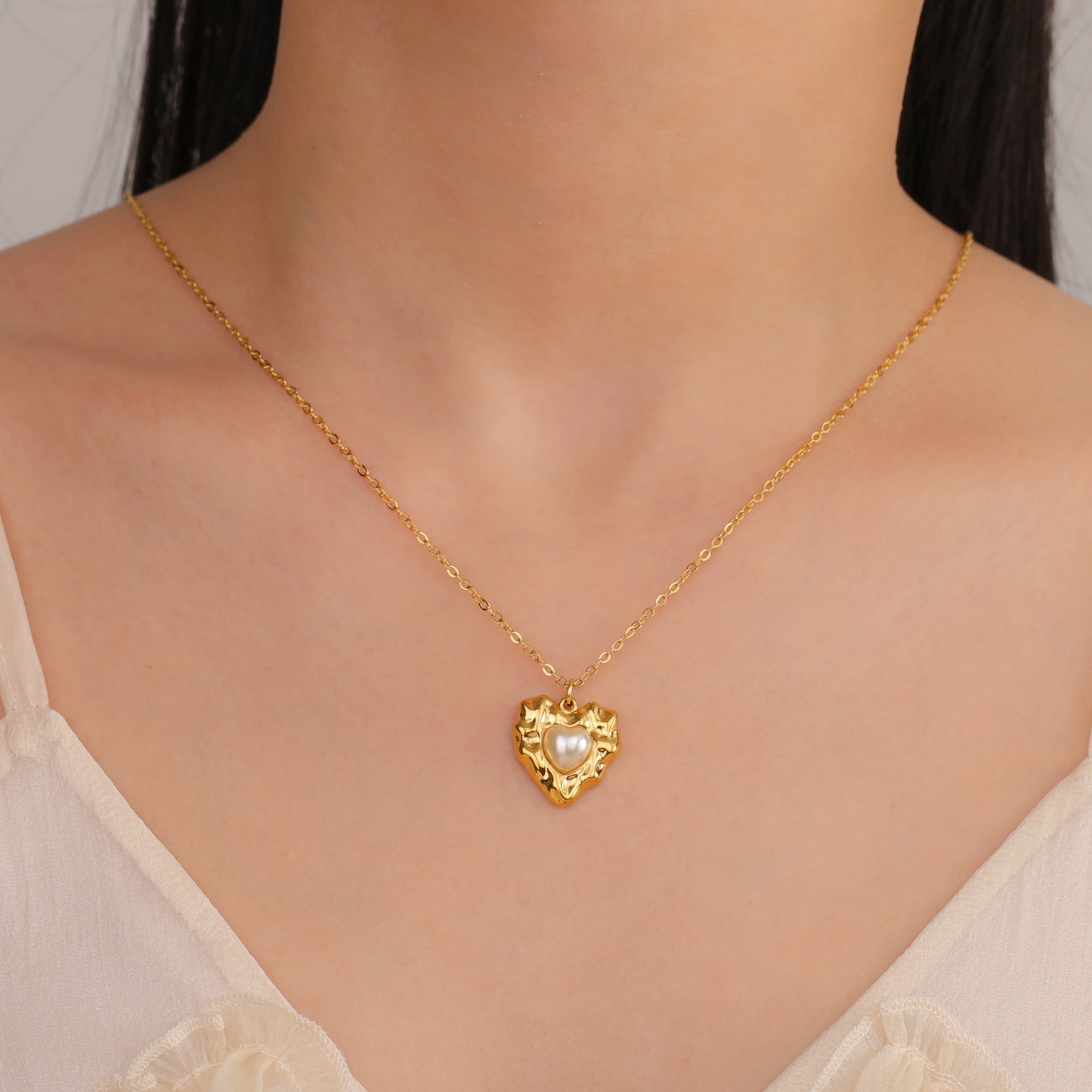 Celestial Whisper 18K Gold-Plated Necklace – Ethereal Charm