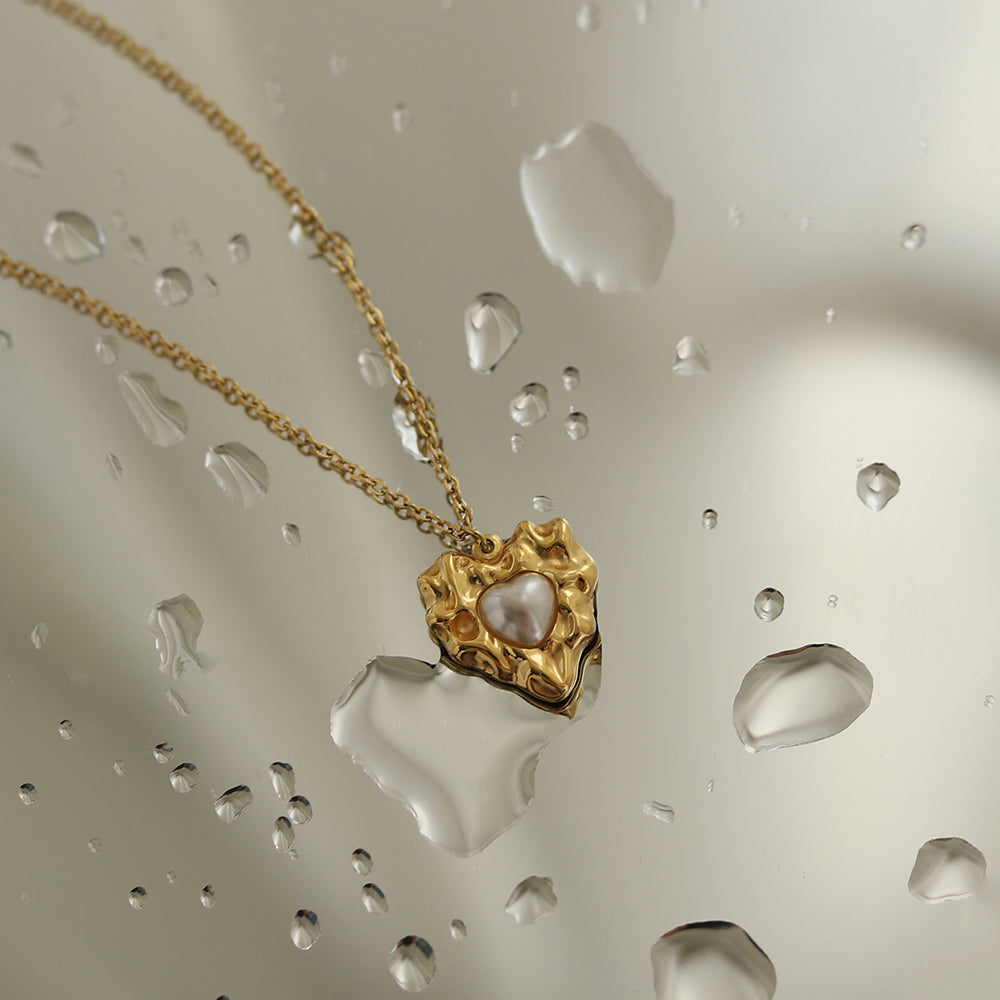 Celestial Whisper 18K Gold-Plated Necklace – Ethereal Charm