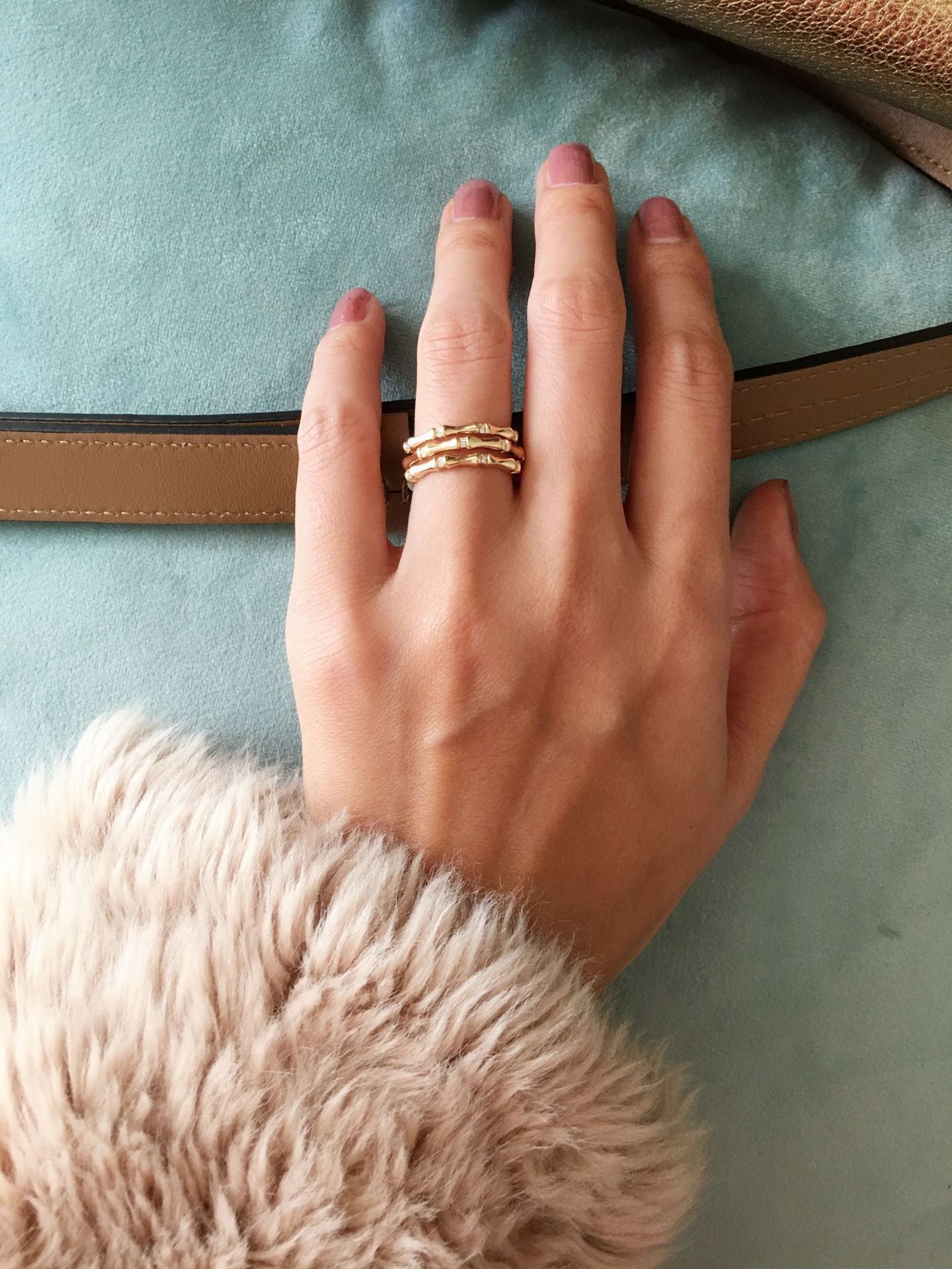Opulent Knot 18K Gold-Plated Ring – Eternity Design
