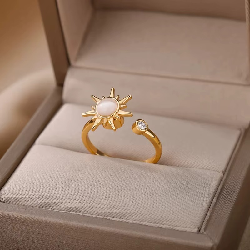 Eternal Sun 18K Gold Plated Ring