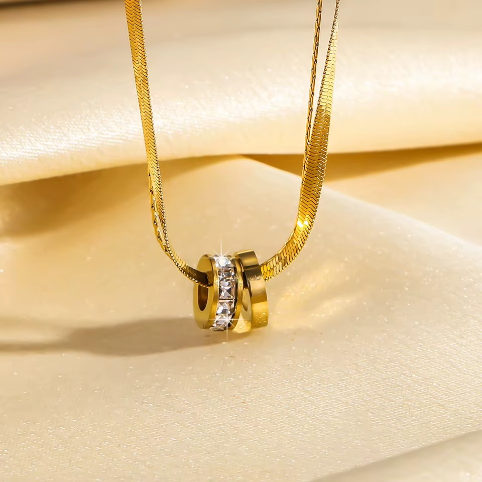 Eternal Glow 18K Gold Plated Necklace