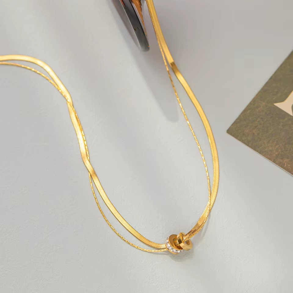Eternal Glow 18K Gold Plated Necklace