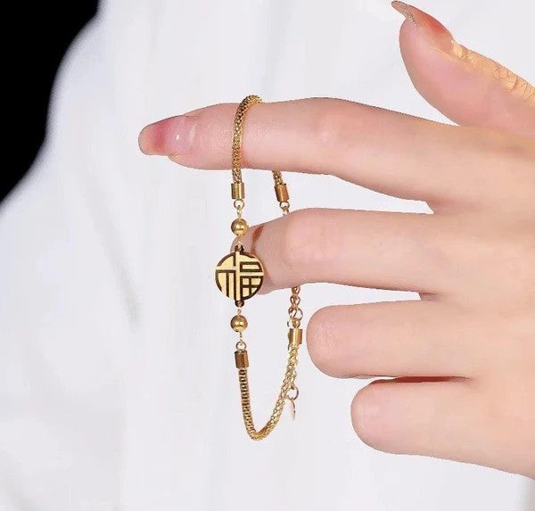 Auriya 18K Gold Plated Bracelet